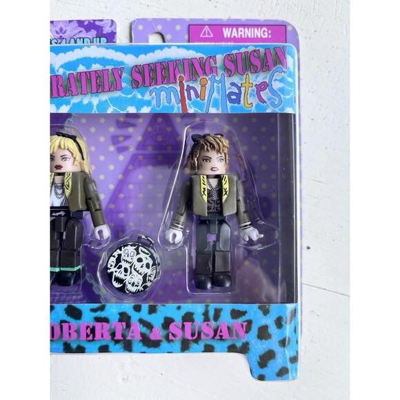 2008 DST Art Asylum DESPERATELY SEEKING SUSAN MINIMATES ROBERTA & SUSAN Madonna - Picture 3 of 8